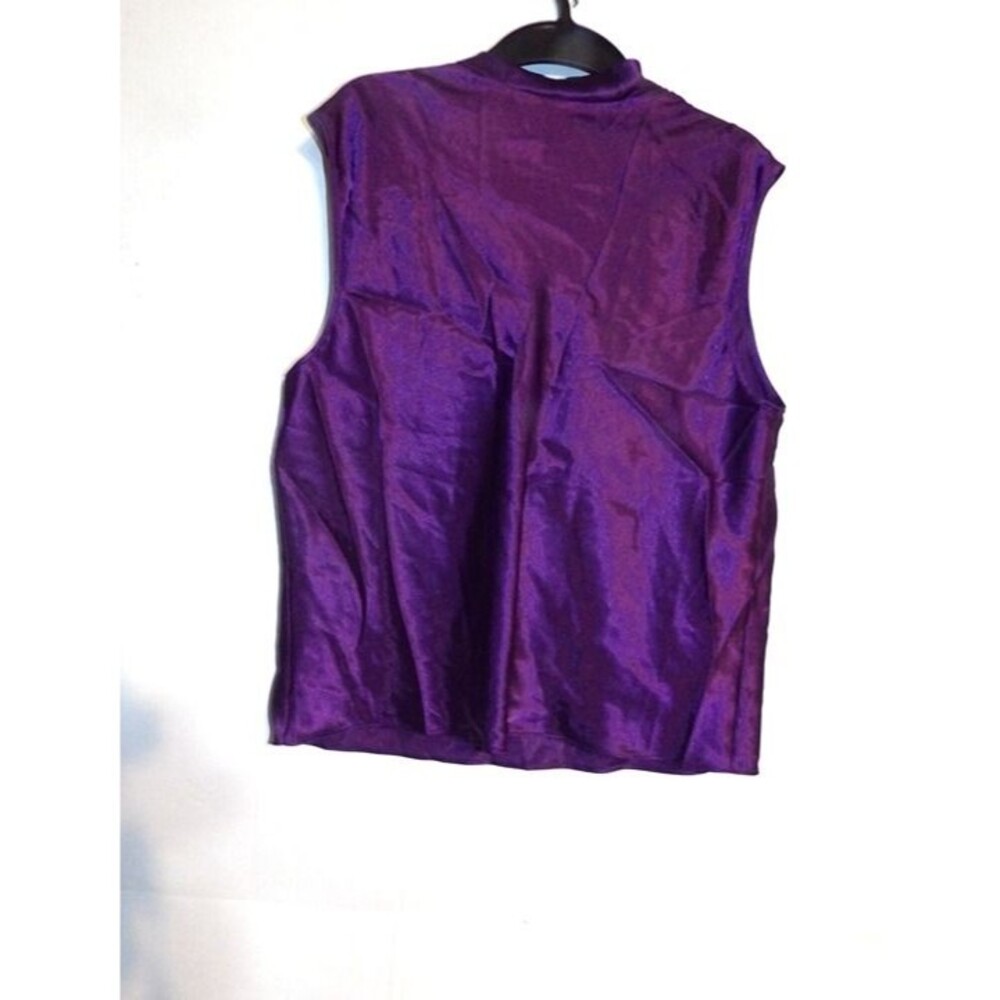 Wonder Maid Womens Purple Top Size 1X